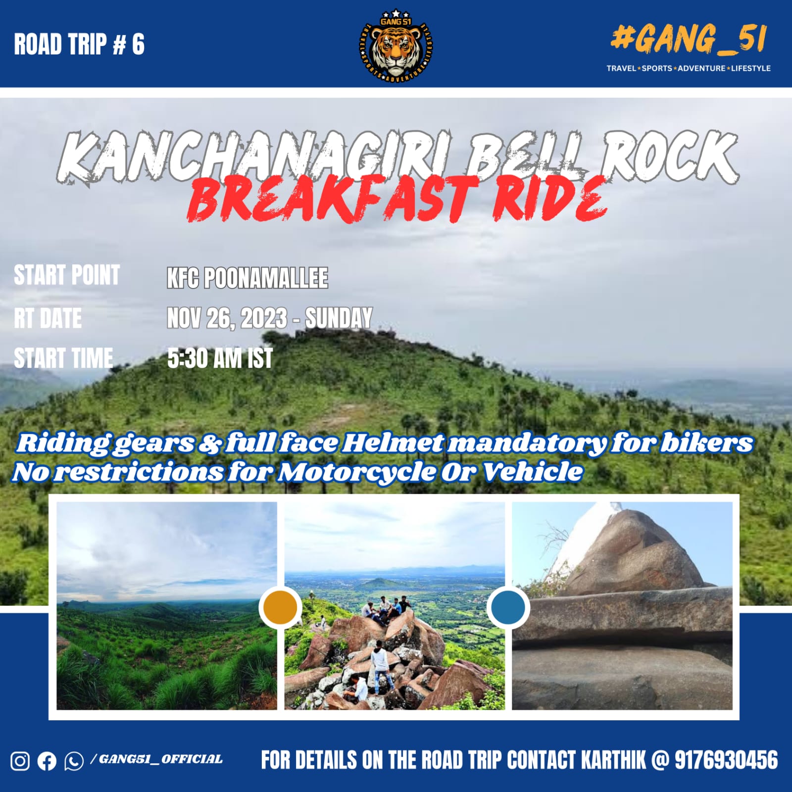 Road Trip 6 – Breakfast Ride